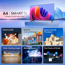 Hisense 32 Inch Smart TV 32A4NTUK