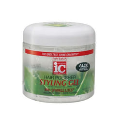 Fantasia IC Hair Polisher Styling Gel Jar Clear 16oz