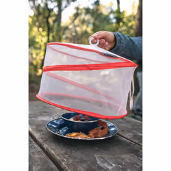 Stansport010 Pop-Up Mesh Food Covers (Set of 3)  15""/13""/11.5""  Bla