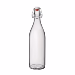 Bormioli Rocco Giara Bottle  33.75 oz  Clear