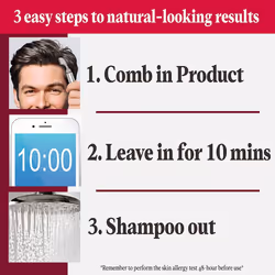 Just for men autostop, dark brown (3 pack), 3 Count