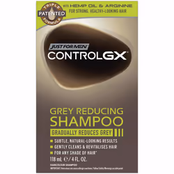 Just For Men Control GXÃÂ Grey ReducingÃÂ Shampoo, Gradually Colors Hair, 4 Ounce