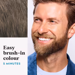 JUST FOR MEN Color Gel Mustache & Beard M-35 Medium Brown 1 ea