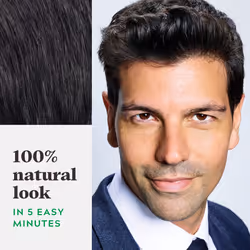 Just For Men Shampoo-In Color (Formerly Original Formula)  Mens Hair Color with Keratin and Vitamin E for Stronger Hair - Real Black  H-55  Pack of 3