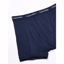 Calvin Klein Men's Cotton Classics 5-Pack Boxer Brief  2 Blue Shadow/