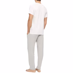 Calvin Klein Men's Cotton Classics 5-Pack Undershirts  5 White Crewnec