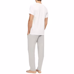 Calvin Klein Men's Cotton Classics 5-Pack Undershirts  5 White Crewnec
