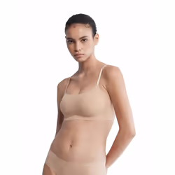 Calvin Klein Women's Invisibles Comfort Seamless Adjustable Skinny Str