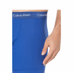Calvin Klein Men's Cotton Classics 5-pack Boxer Brief  2 Mazarine Blue  1 Periwinkle  1 Dark Night  1 Evening Blue  X-Large
