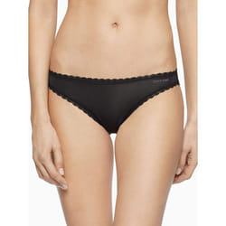 Calvin Klein Women's Microfiber Mix Low Rise Thong Panty  Sand Dune  M