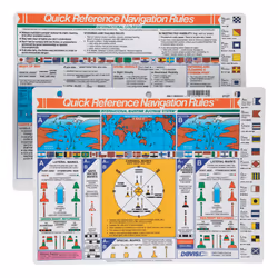 Davis Instruments International Navigation Rules Quick Reference Card