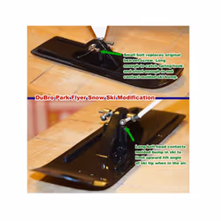 Du-Bro 830 Park Flyer Snow Ski