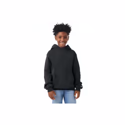 Youth Powerblend Pullover Hooded Sweatshirt - BLAcK - S(D0102HI3FA7)