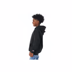 Youth Powerblend Pullover Hooded Sweatshirt - BLAcK - S(D0102HI3FA7)