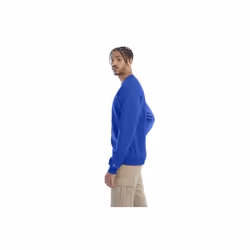 Adult Powerblend crewneck Sweatshirt - ROYAL BLUE HTHR - SD0102HI3Y0A
