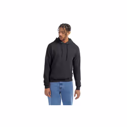 Adult Powerblend Pullover Hooded Sweatshirt - ROYAL BLUE HTHR - S(D0102HI3cZA)