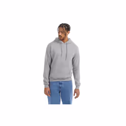 Adult Powerblend Pullover Hooded Sweatshirt - ROYAL BLUE HTHR - SD0102HI3cZV