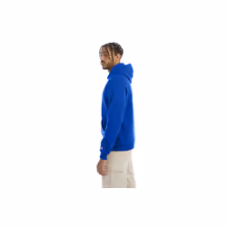Adult Powerblend Pullover Hooded Sweatshirt - ROYAL BLUE HTHR - SD0102HI3BRA