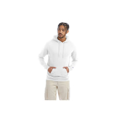 Adult Powerblend Pullover Hooded Sweatshirt - ROYAL BLUE HTHR - S(D0102HI3BXY)
