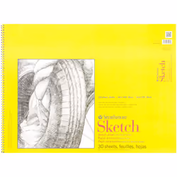 Strathmore Sketch Spiral Paper Pad 18"X24"-30 Sheets 350180