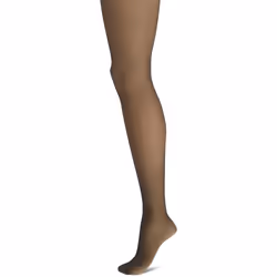 Hanes Silk Reflections Pantyhose Silky Sheer- Control Top- Sheer Toe- Jet Size GH- 1 Pack