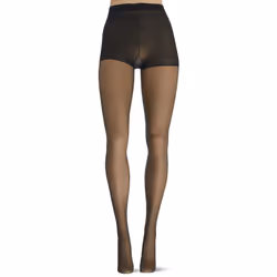Hanes Silk Reflections Pantyhose Silky Sheer- Control Top- Sheer Toe- Jet  Size GH- 1 Pack