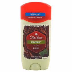 Timber Fresher Collection Deodorant by Old Spice for Men - 3 oz Deodorant Stick