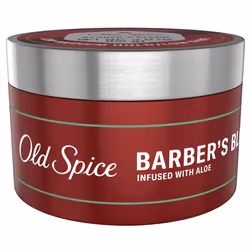 Old Spice Hair Styling Cream for Men  Low-Medium Hold/Low Shine  Barber's Blend Infused with Aloe  3 Ounce