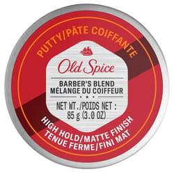 Old Spice Hair Styling Putty for Men  High Hold/Matte Finish  Barber's Blend Infused with Aloe  3 Ounce