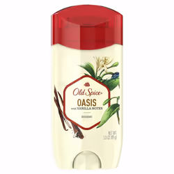 Old Spice Deodorant for Men Oasis with Vanilla Notes Scent Inspired by Nature 3 Oz Pack of 1