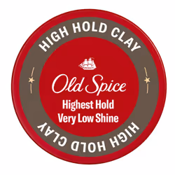 Old Spice High Hold Hair Styling Clay for Men  Highest Hold with Very Low Shine  2.22 oz