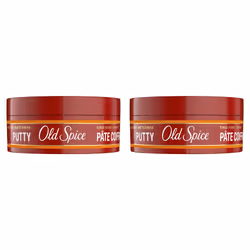 Old Spice Hair Styling Putty for Men  High Hold Matte Finish  2.22 Oz Each  Twin Pack  NEW Formula