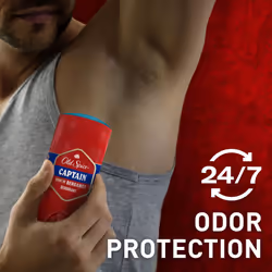 Old Spice Deodorant for Men  Aluminum Free  24/7 Odor Protection  Captain with Bergamot Scent  3 oz (Pack of 2)