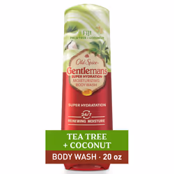 Old Spice Super Hydration GentleMans Body Wash  24/7 Renewing Moisture  Gentle on Skin  Fiji with Palm Tree + Coconut Scent   ...
