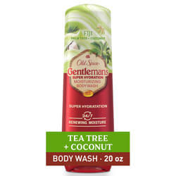 Old Spice Super Hydration GentleMans Body Wash  24/7 Renewing Moisture  Gentle on Skin  Fiji with Palm Tree + Coconut Scent  20 fl oz
