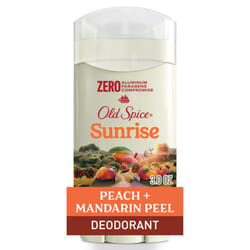 Old Spice Aluminum Free Deodorant for Men  24/7 Lasting Freshness & Long Lasting Scent  24/7 Sweat & Odor Protection  Sunrise with Peach + Mandarin Pe