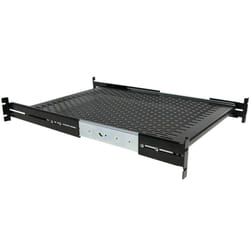 StarTech.com 2U Sliding Server Rack Mount Shelf - 20 to 30in Adjustabl