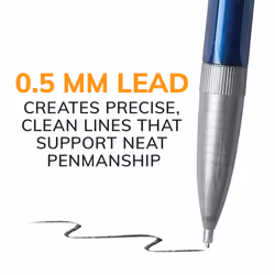 BIC Xtra-Precision Mechanical Pencil  Metallic Barrel  Fine Point (0.5mm)  24-Count  Doesn't Smudge and Erases Cleanly