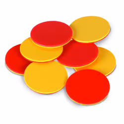 Learning Resources Two-Color Counters, Set of 200, Ages 5+, Grades K+, Educational Counting Sorting and Patterning, Family Counters,Back to School Sup