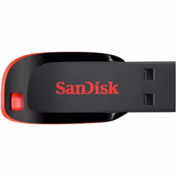 SanDisk 16GB Cruzer Blade USB 2.0 Flash Drive - SDCZ50-016G-B35  Black