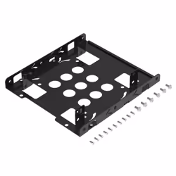 2.5" HDD SSD to 3.5" mounting Frame, Internal Hard Disk mounting kit Adapter, Removable Frame Bracket kit Compatible with All ...