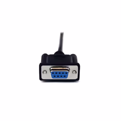 StarTech.com 2m Black DB9 RS232 Serial Null Modem Cable F/M - DB9 Male