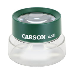 Carson BugLoupe Oversized 4.5x Stand Magnifier for Easy Viewing