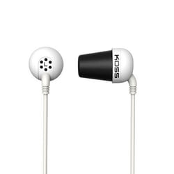 Koss PLUG W headphones/headset Wired In-ear Music White