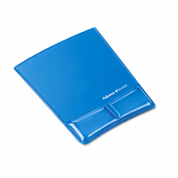 Crystals Mouse Pad/Wrist Rest Blue