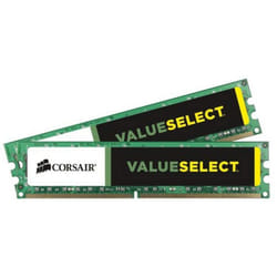Corsair CMV8GX3M2A1333C9 ValueSelect 8GB 2x4GB DDR31333 PC310666 15V Desktop Memory