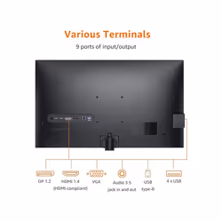 Amazon Basics 27-inch Monitor, FHD 1080P, Max 100 Hz,