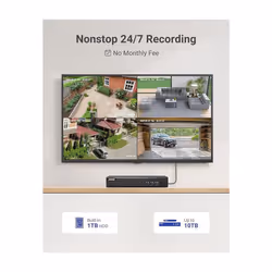 ANNKE 8 Channel Outdoor Security CCTV Camera System