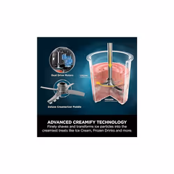 Ninja CREAMi Deluxe Ice Cream Maker & Frozen Dessert Maker