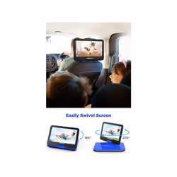 DBPOWERÂ® 10" Portable DVD Player, 5 Hour Rechargeable Battery